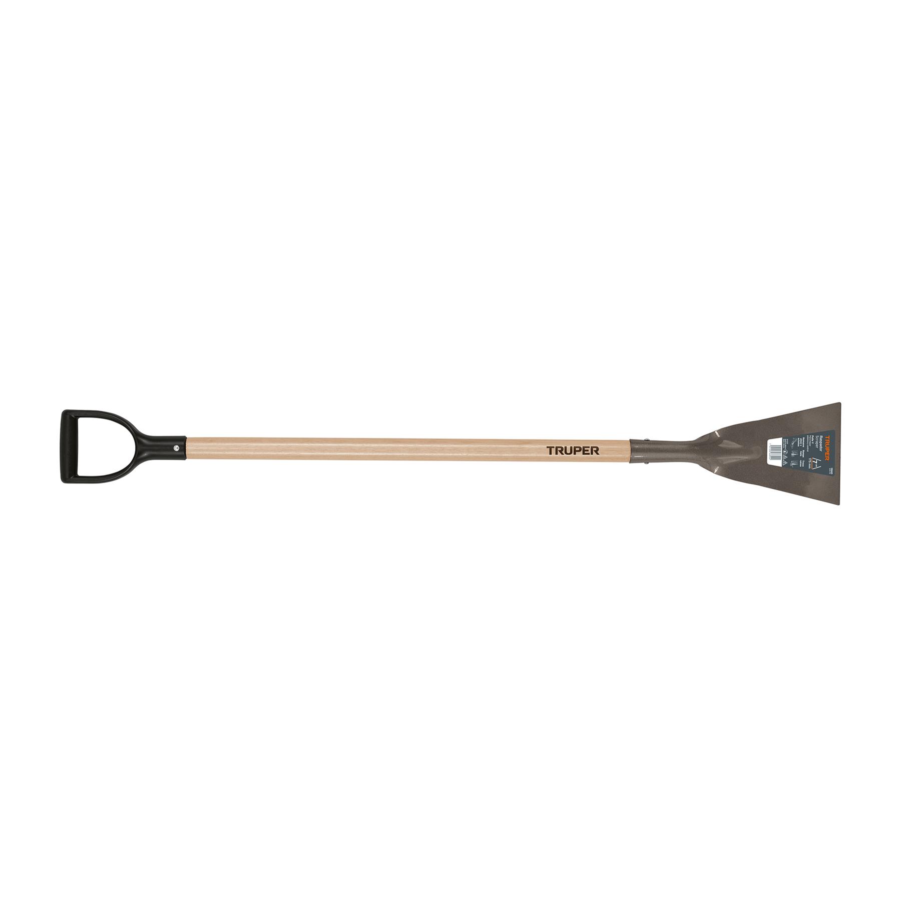 "RASPADOR FORJADO DE 7"", PUÑO ""Y"", MANGO DE 42"", TRUPER"