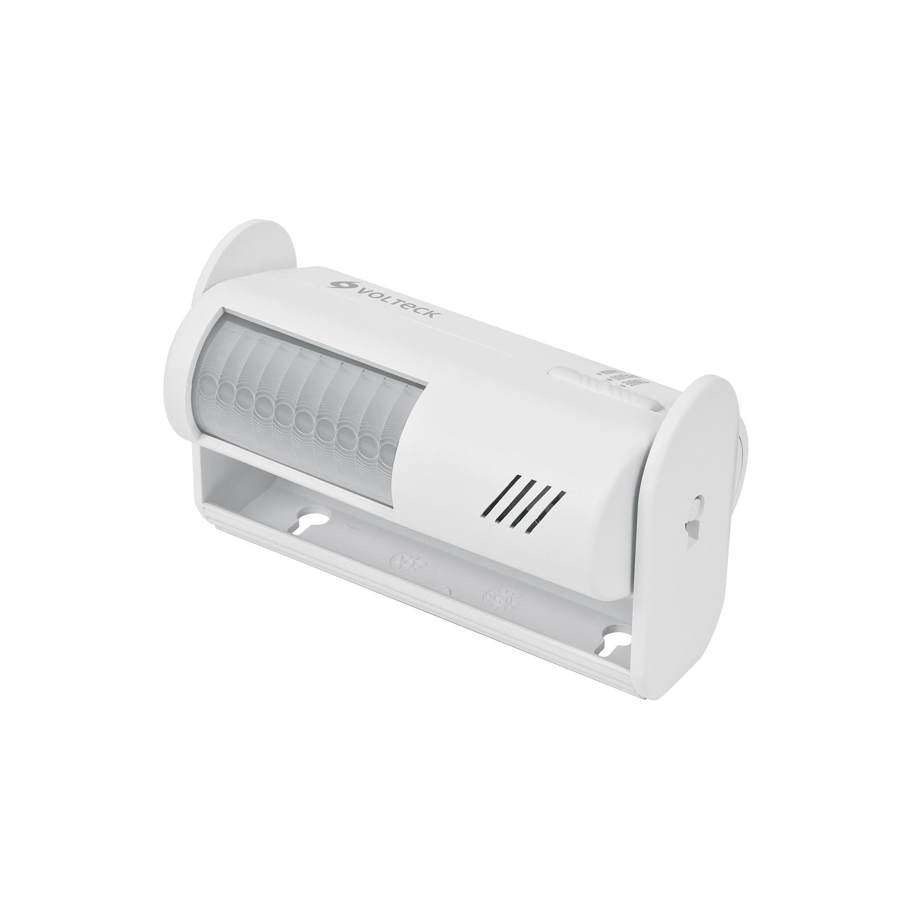 SENSOR DE MOVIMIENTO CON ALARMA Y TIMBRE, VOLTECK