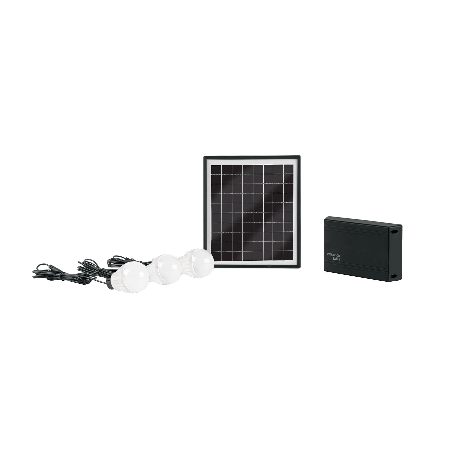 SISTEMA DE ILUMINACIÓN LED DE 6 W CON PANEL SOLAR