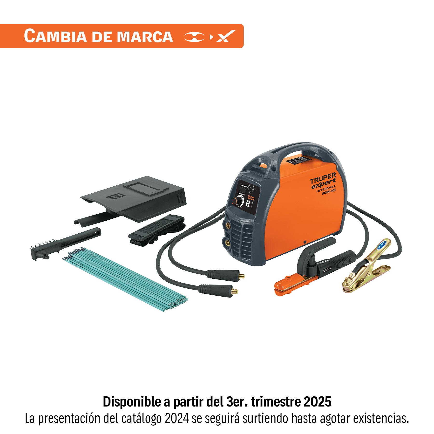 SOLDADORA INVERSORA 100A, 127V, TRUPER