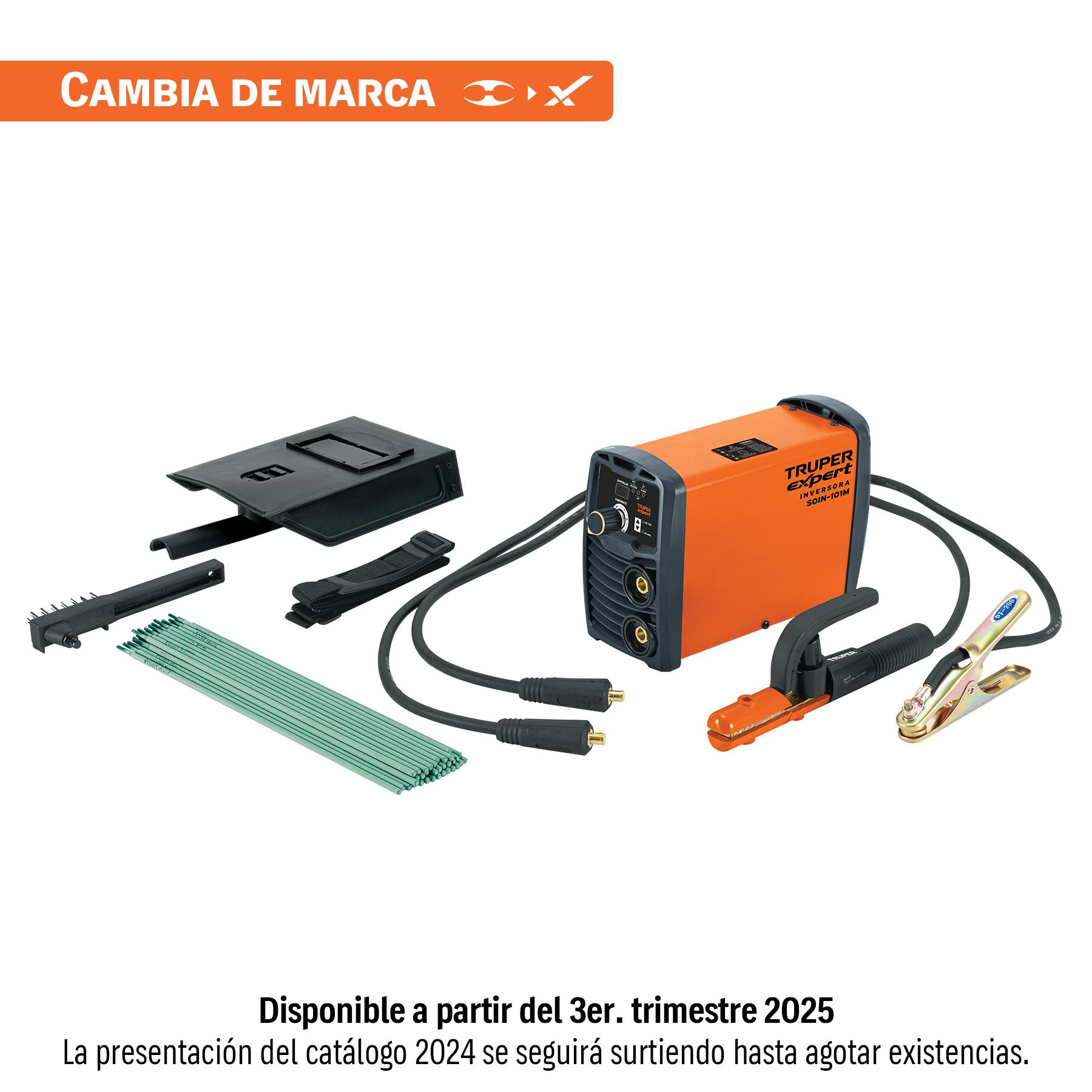MINI SOLDADORA INVERSORA 100A, 127V, TRUPER
