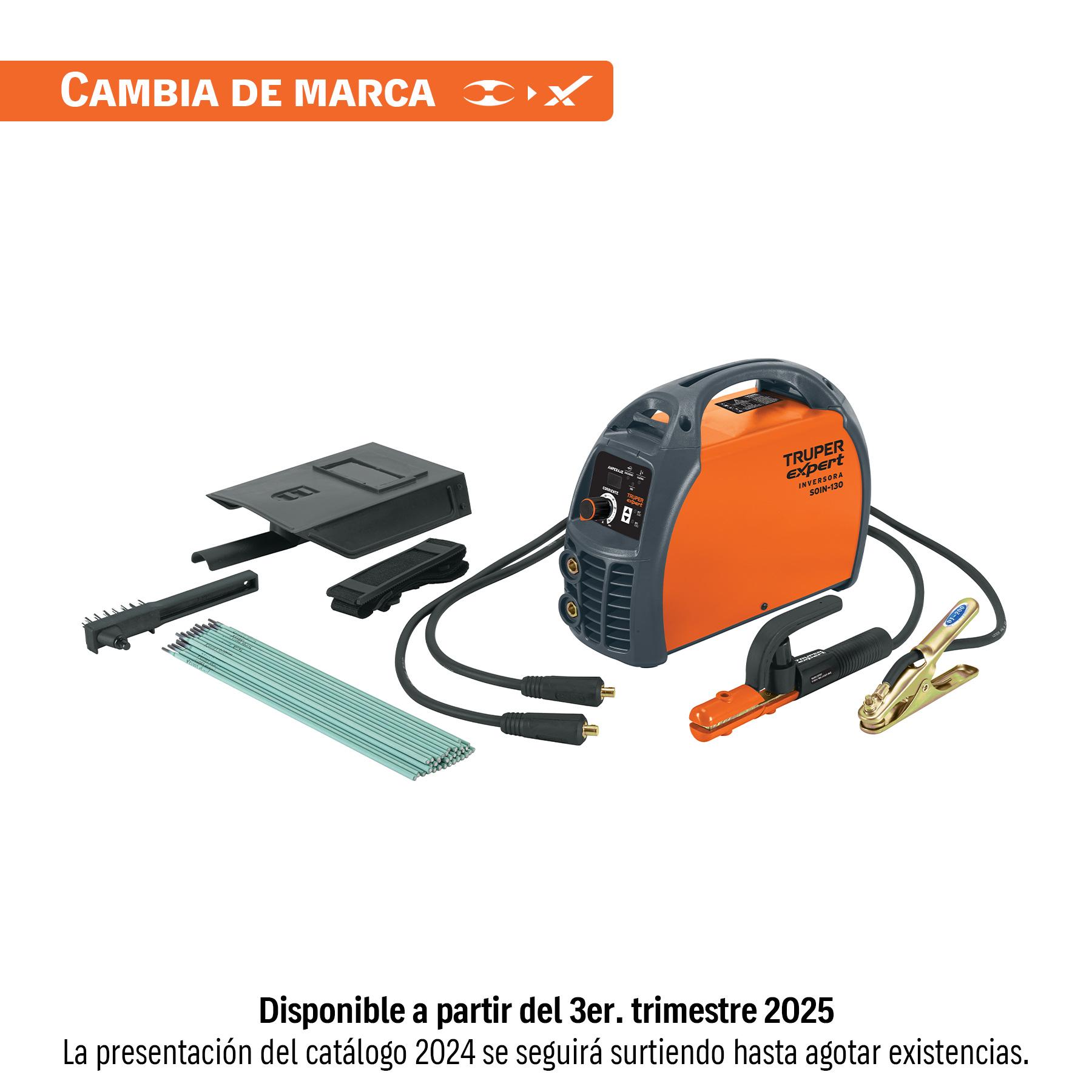 SOLDADORA INVERSORA 130A, 127V, TRUPER