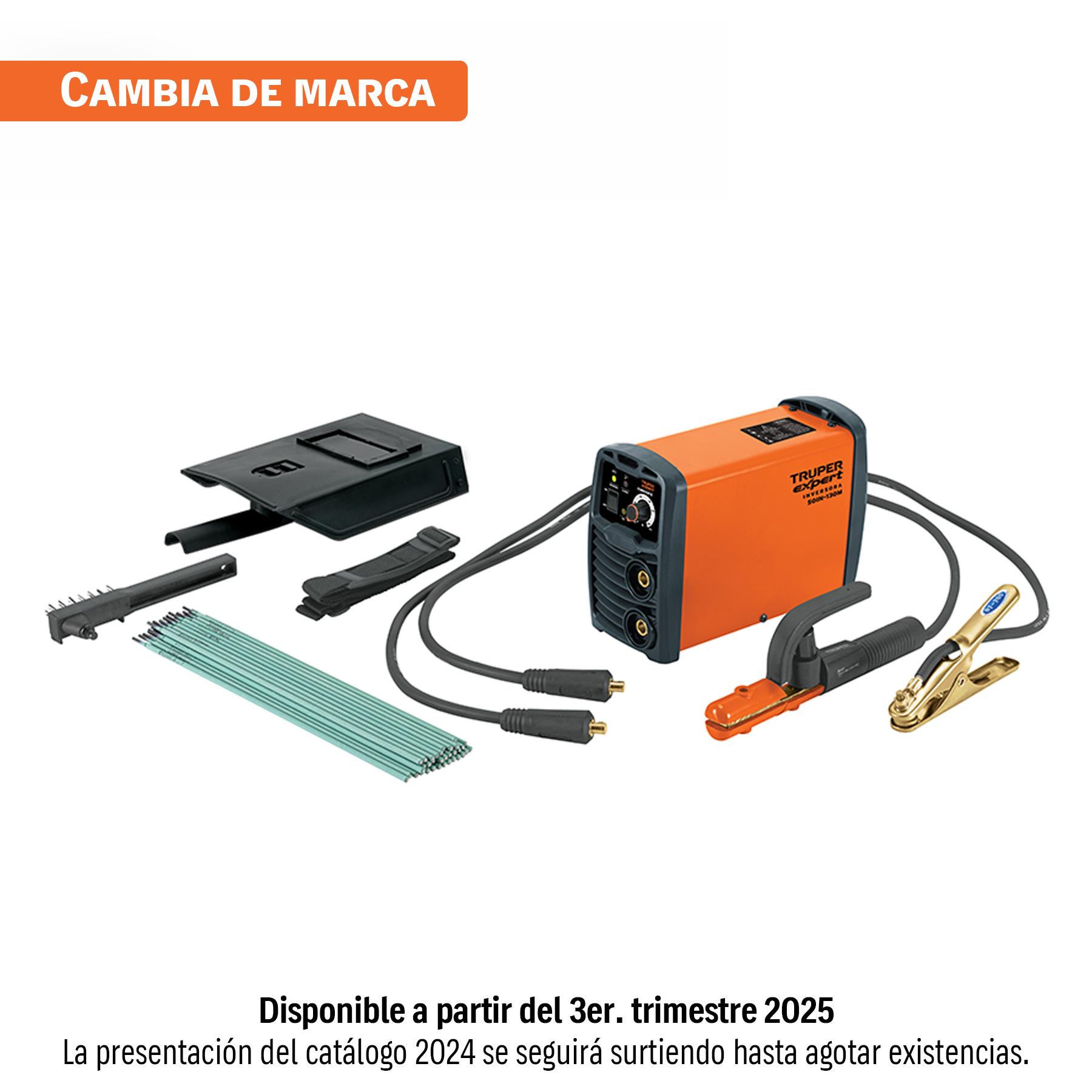 MINI SOLDADORA INVERSORA 130A, 127V, TRUPER
