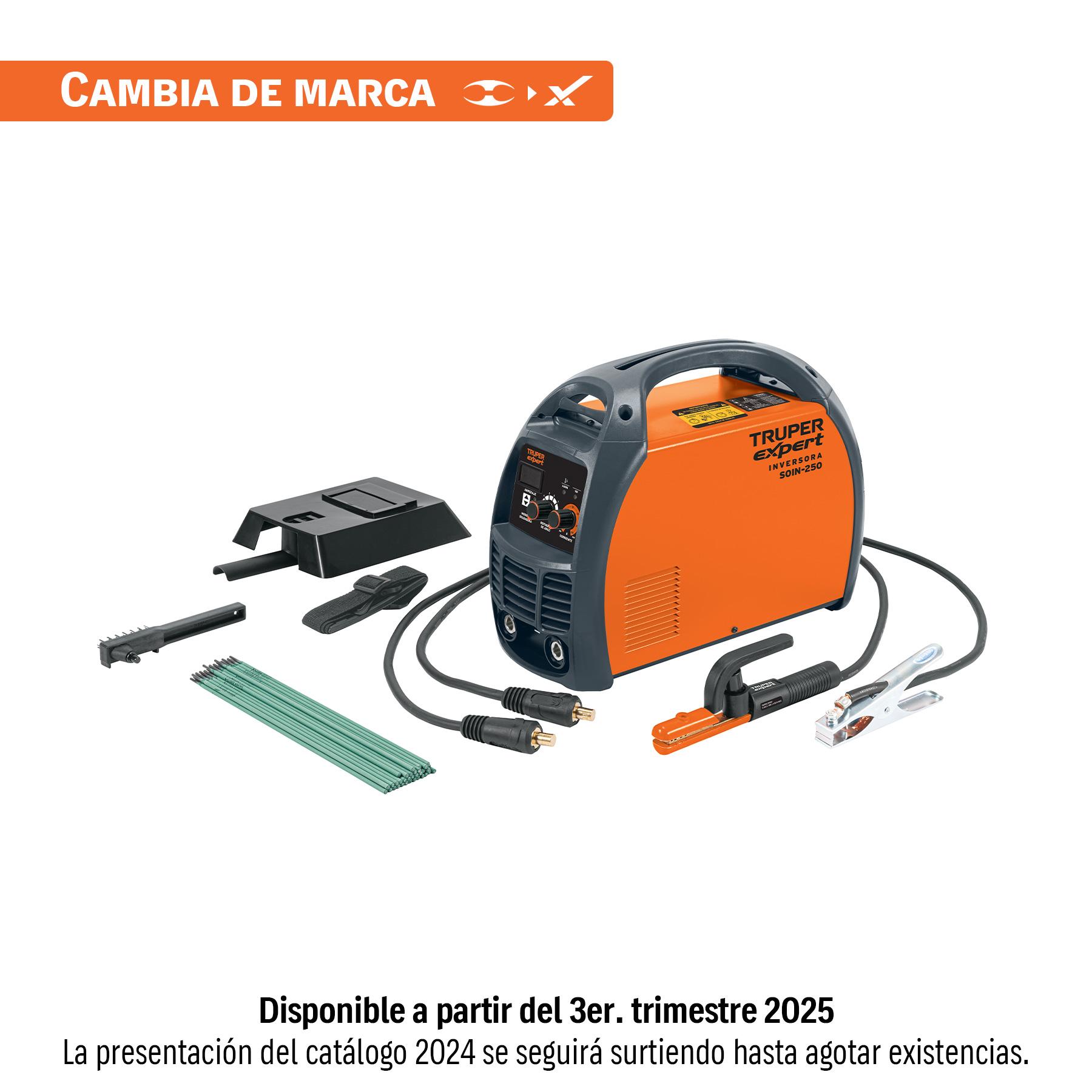 SOLDADORA INVERSORA 250A, 220V, TRUPER
