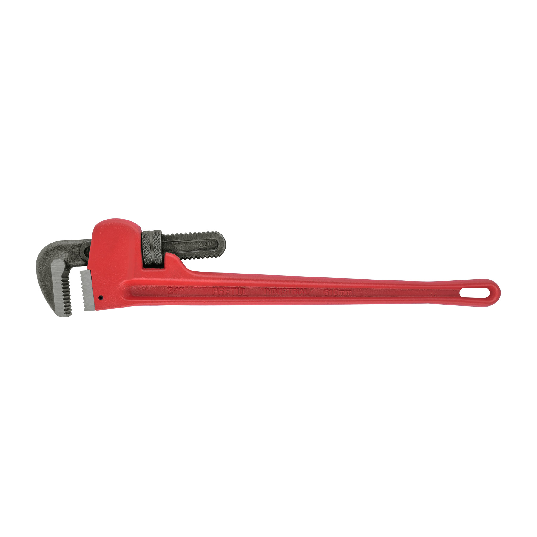 LLAVE STILSON 24' CUERPO DE HIERRO MALEABLE, PRETUL