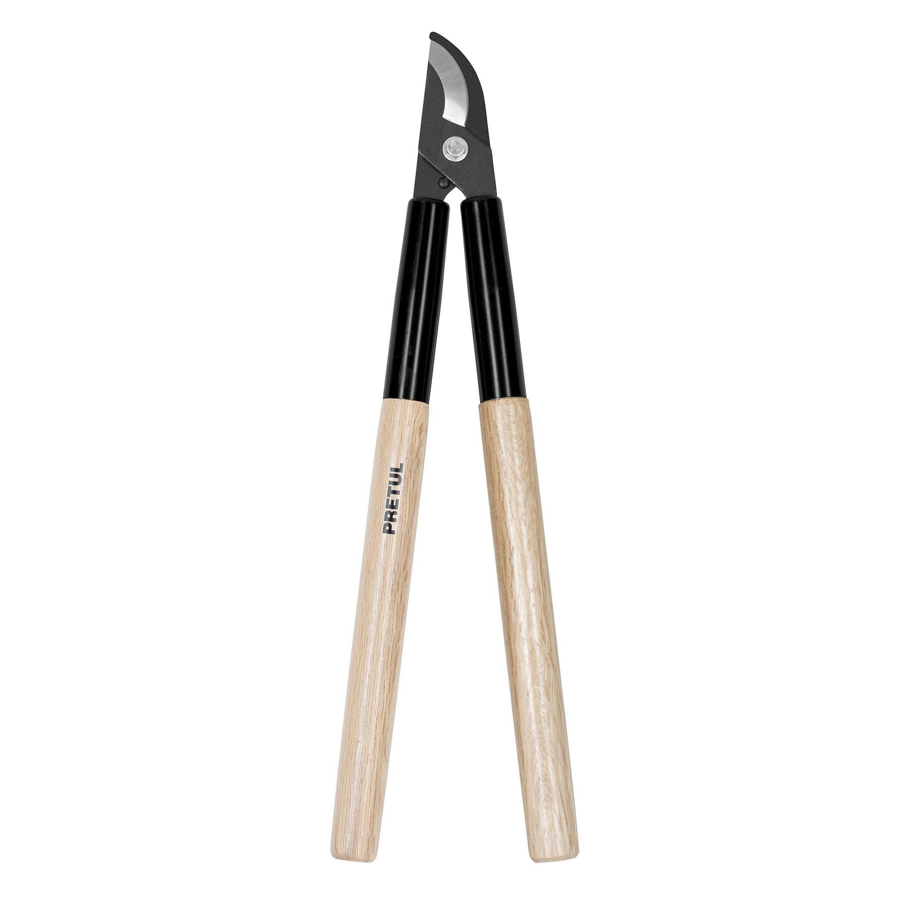 TIJERA PARA RAMAS 52 CM MANGOS DE MADERA / TUBULARES, PRETUL