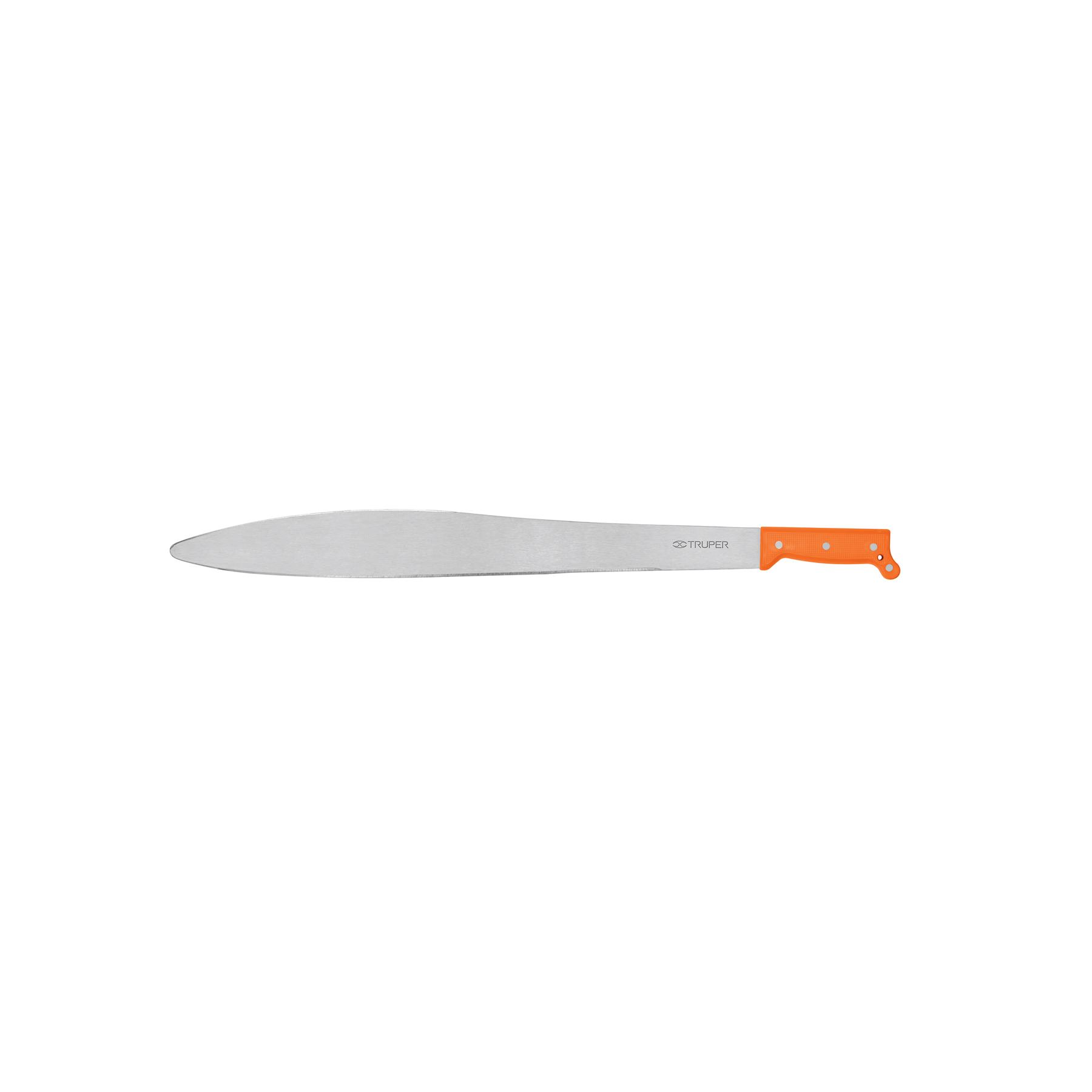 "MACHETE ACAPULQUEÑO DE 24"" CACHA NARANJA, TRUPER"