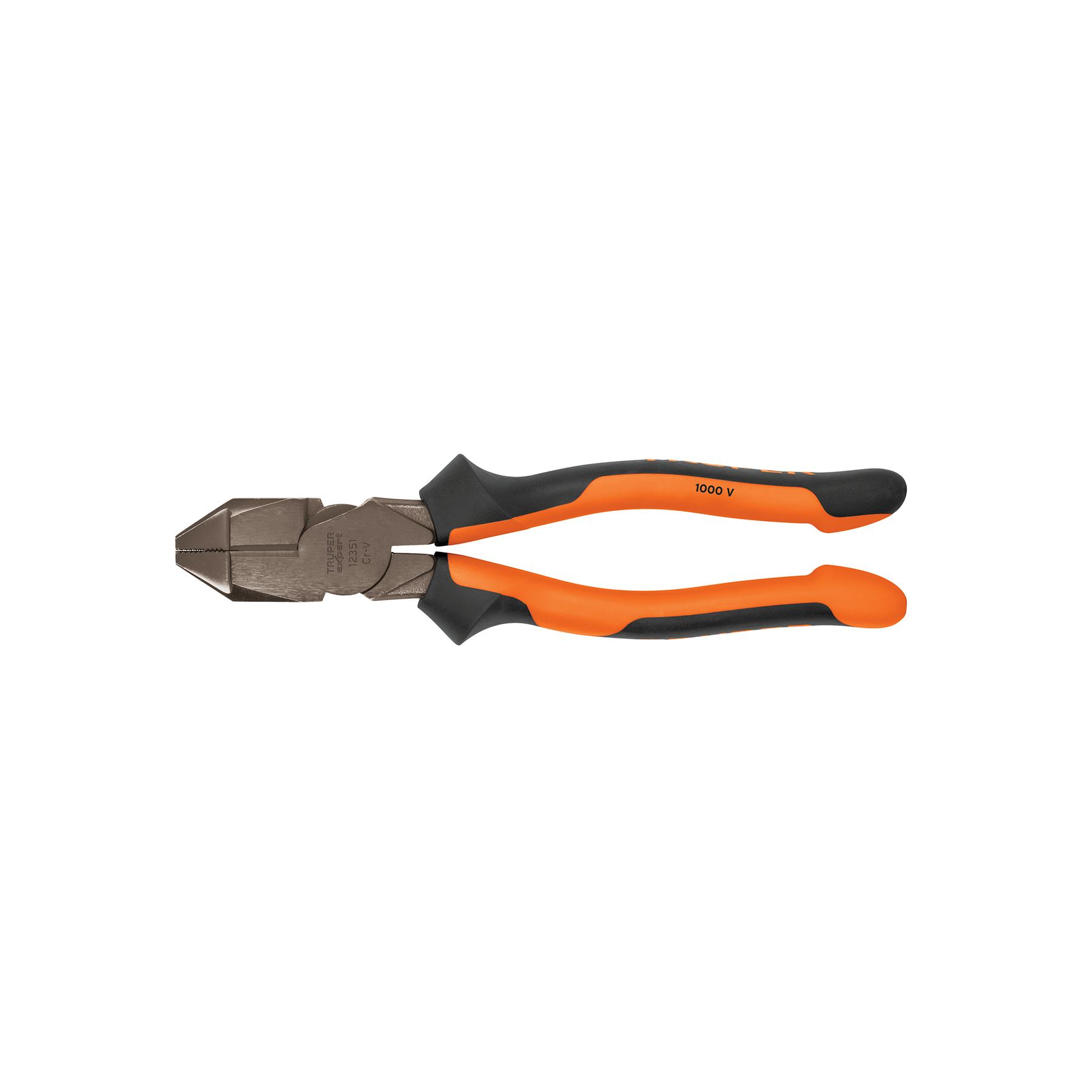 "PINZA ELECTRICISTA 9"" USO RUDO, ALTA PALANCA, COMFORT GRIP"