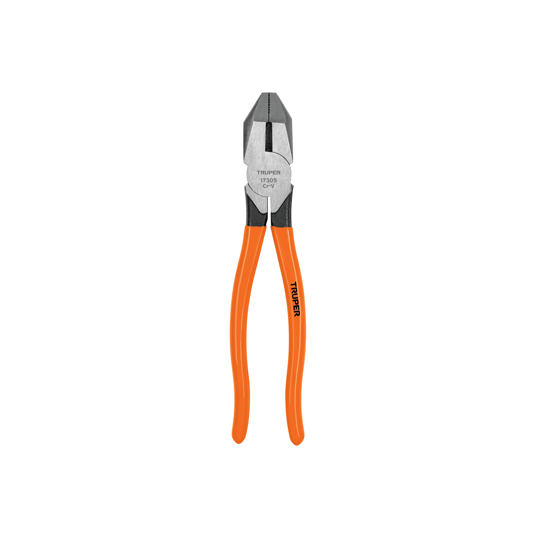 PINZA PARA ELECTRICISTA 9' USO RUDO, MANGO PVC, TRUPER