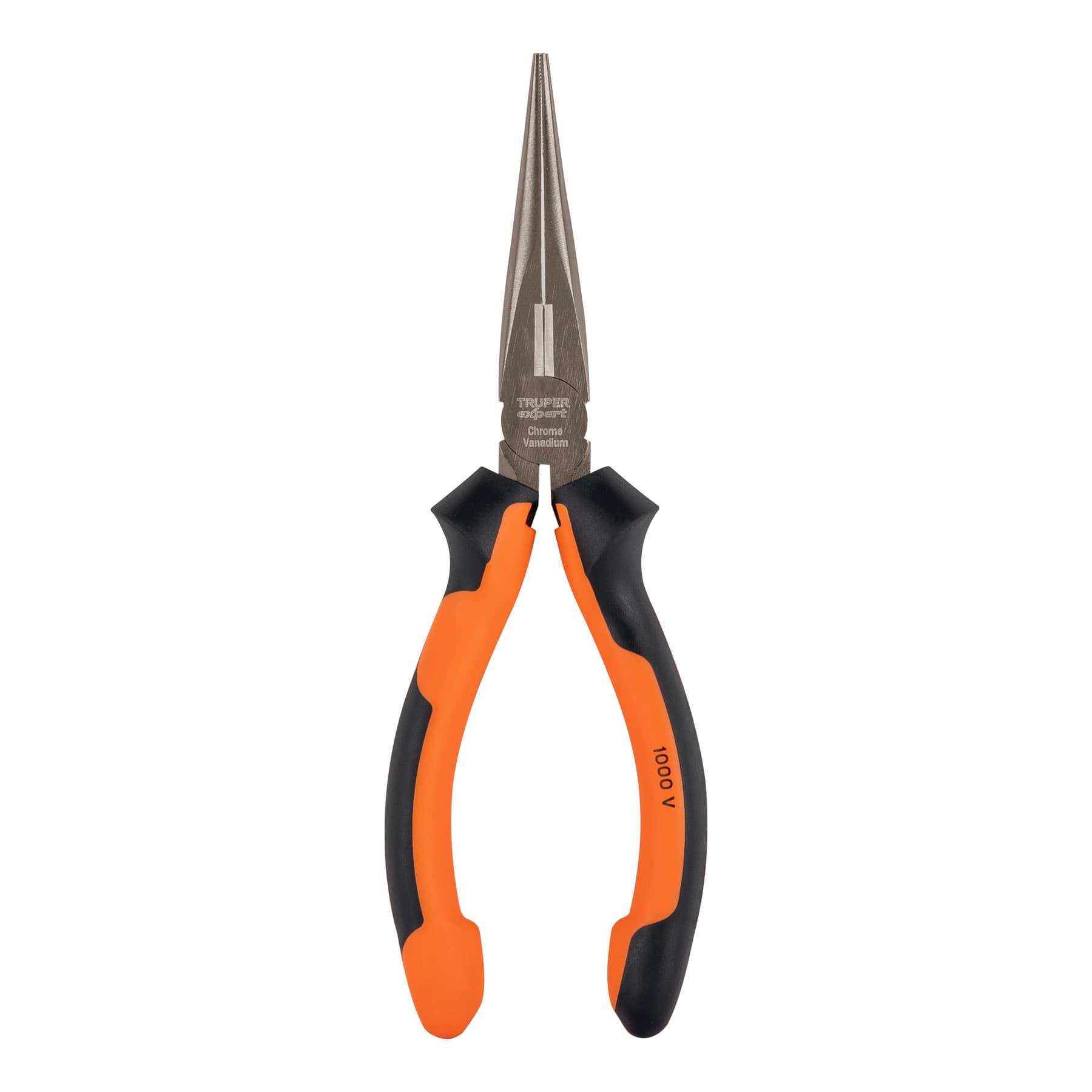 "PINZA PUNTA Y CORTE 7"" MANGO COMFORT GRIP, TRUPER EXPERT"