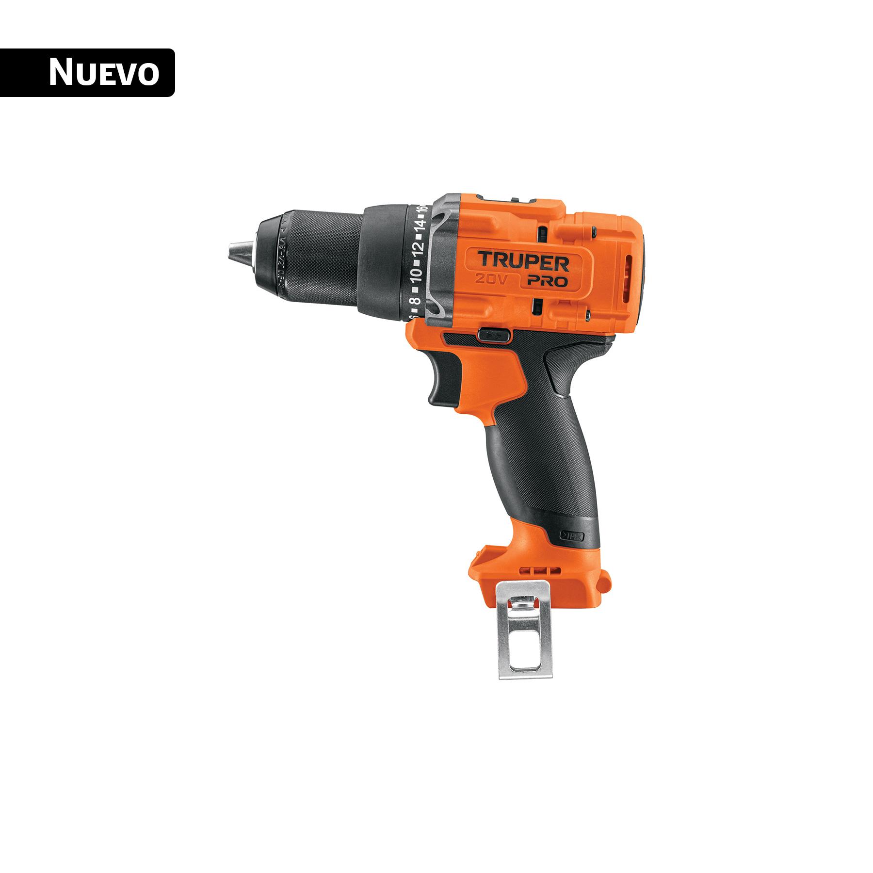 "TALADRO 1/2"", 20V, SIN ACCESORIOS, PRO"