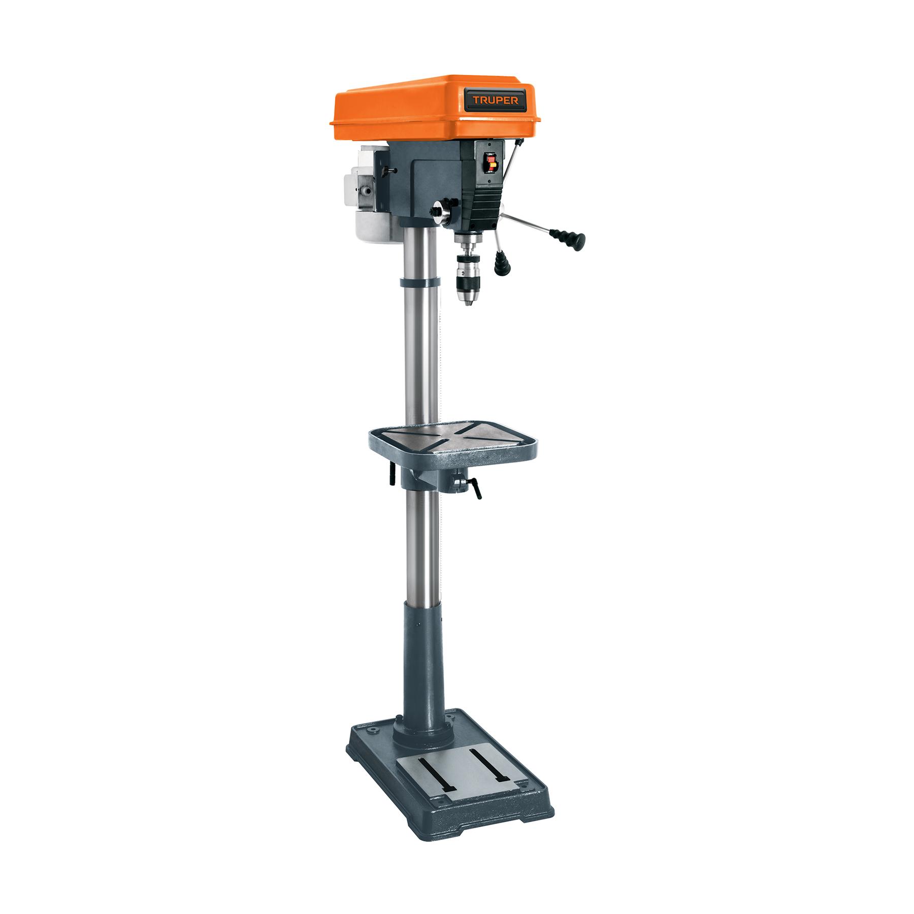 "TALADRO DE PISO 17"", 1-1/2 HP (1200 W), BROQUERO 5/8"",TRUPER"