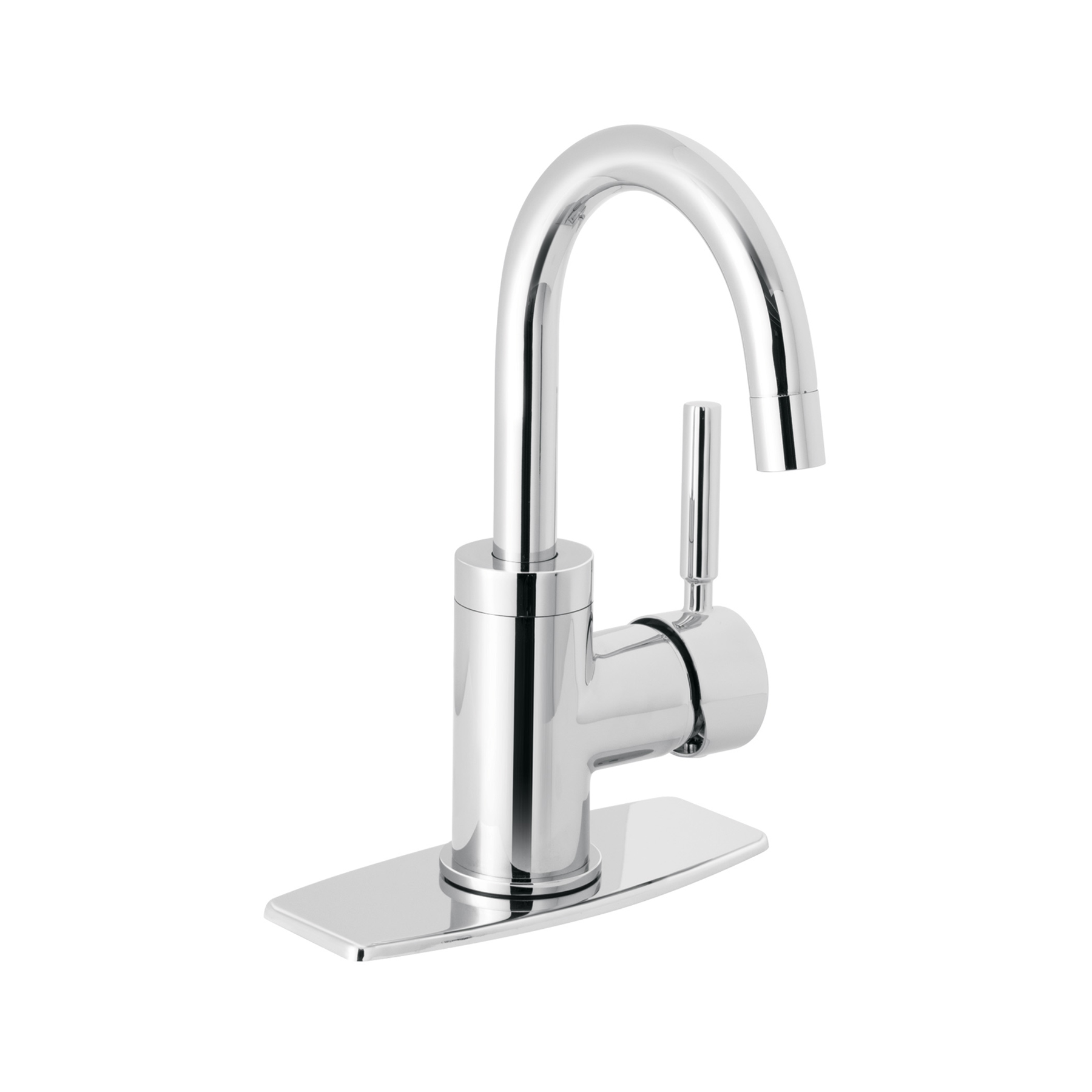 MONOMANDO CORTO PARA LAVABO, CROMO, FOSET TUBIG