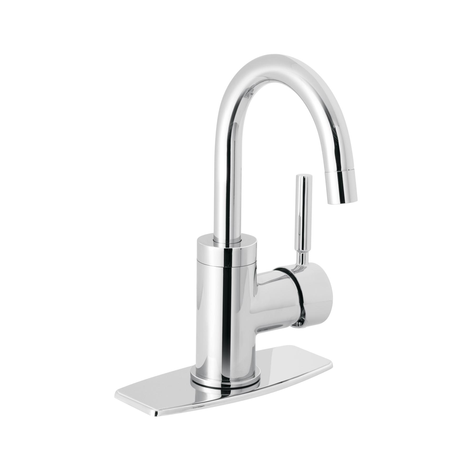 MONOMANDO CORTO PARA LAVABO, CROMO, FOSET TUBIG