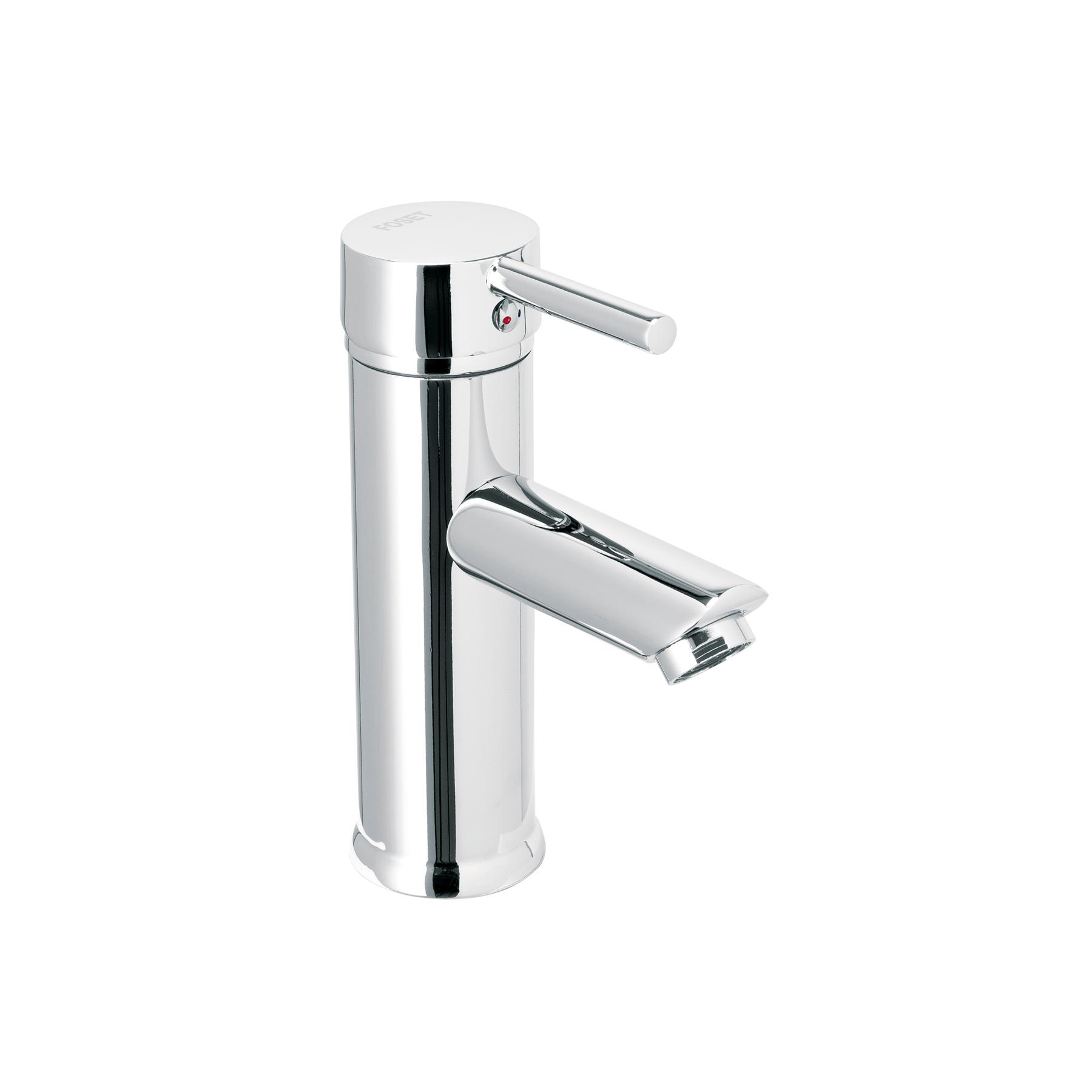 MONOMANDO CORTO CROMO PARA LAVABO, FOSET TUBIG