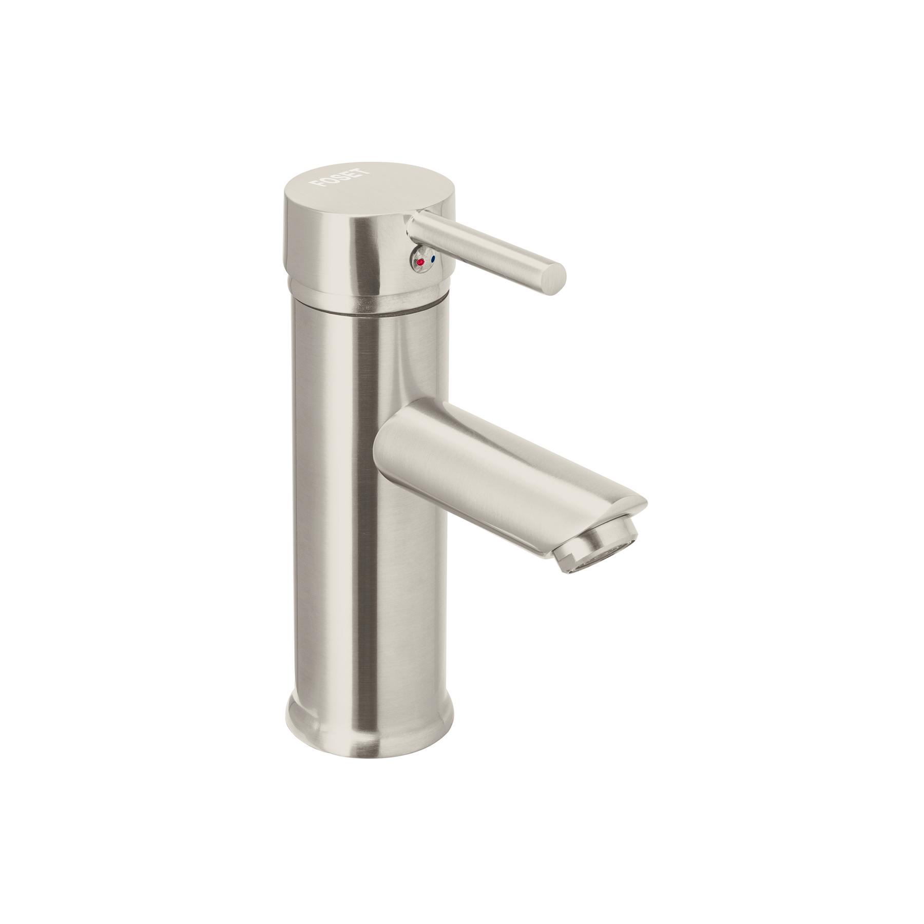 MONOMANDO CORTO SATÍN PARA LAVABO, FOSET TUBIG