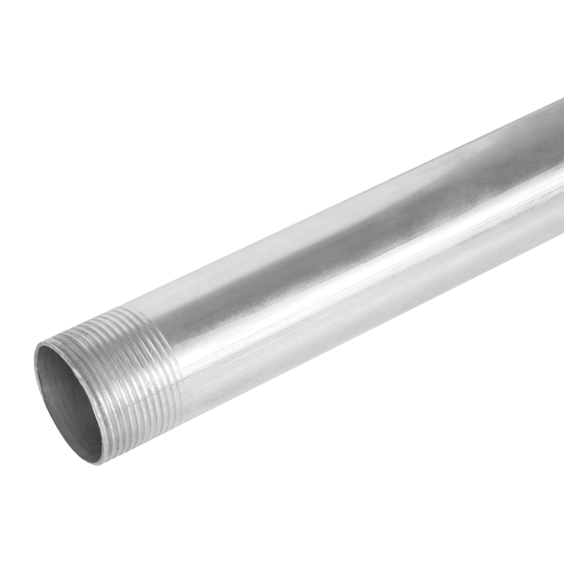 "TUBO DE ACERO GALVANIZADO DE 1-1/4"", PARED GRUESA, 3M"