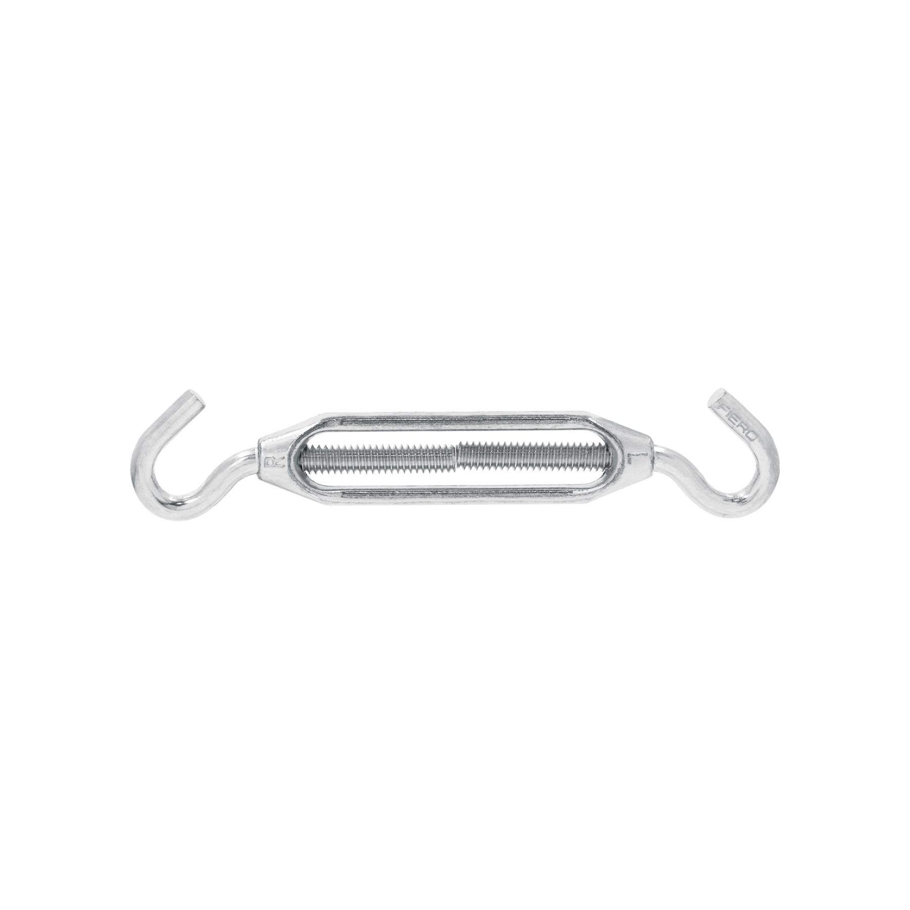 "TENSOR ZINC 1/4"" GANCHO-GANCHO, FIERO"