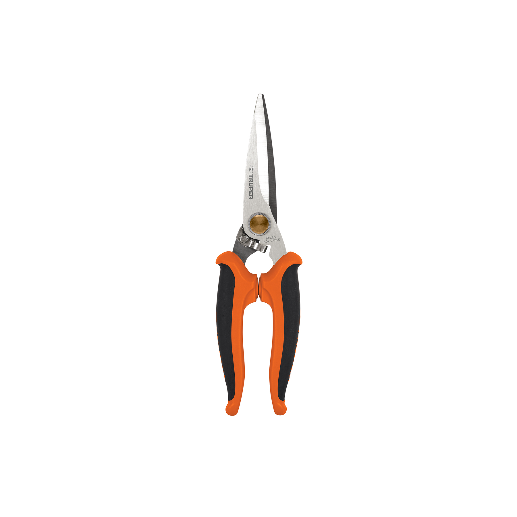 TIJERA 8' MULTIUSOS DE ACERO INOXIDABLE, MANGO COMFORT GRIP