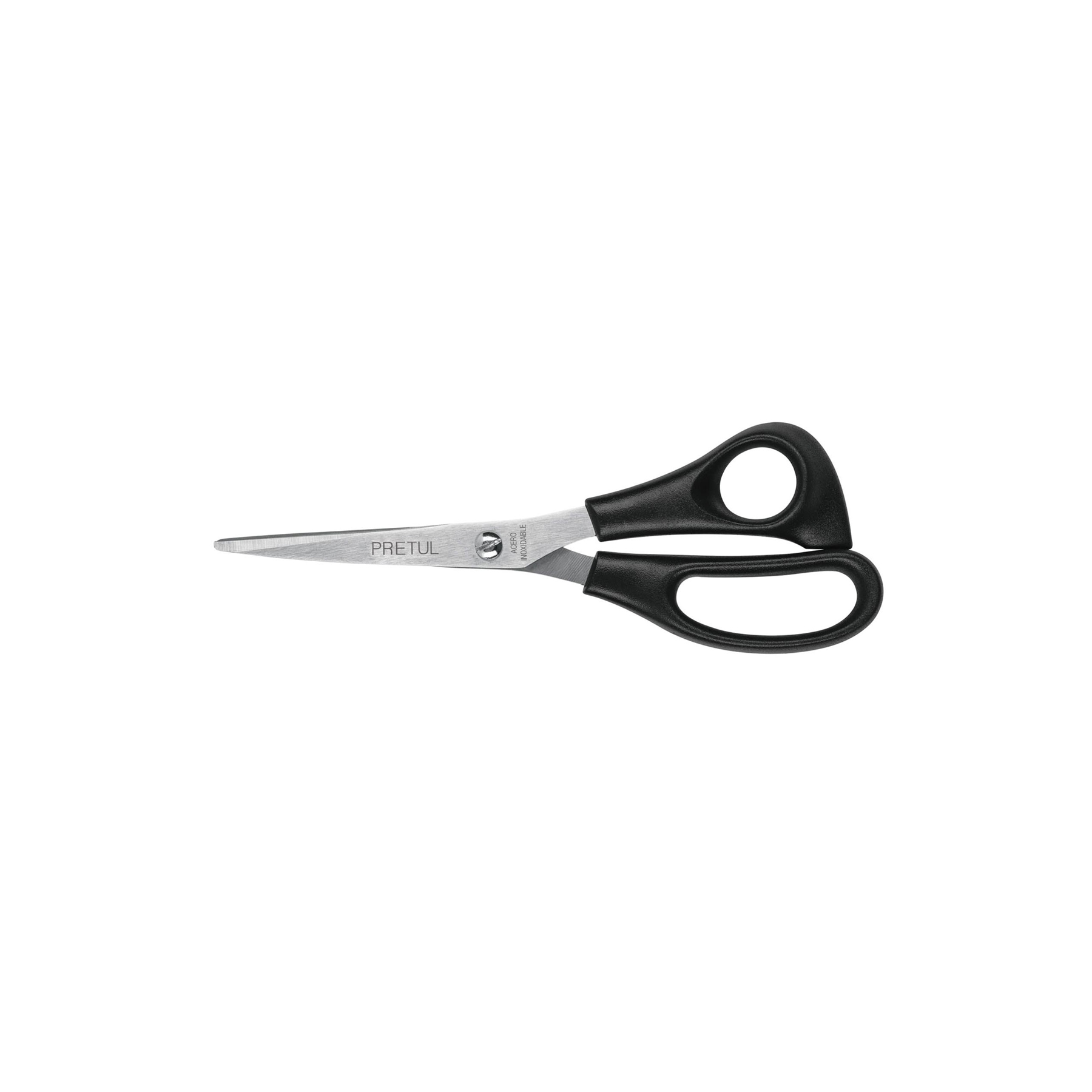 TIJERA 7' DE ACERO INOXIDABLE PARA CASA Y OFICINA, PRETUL