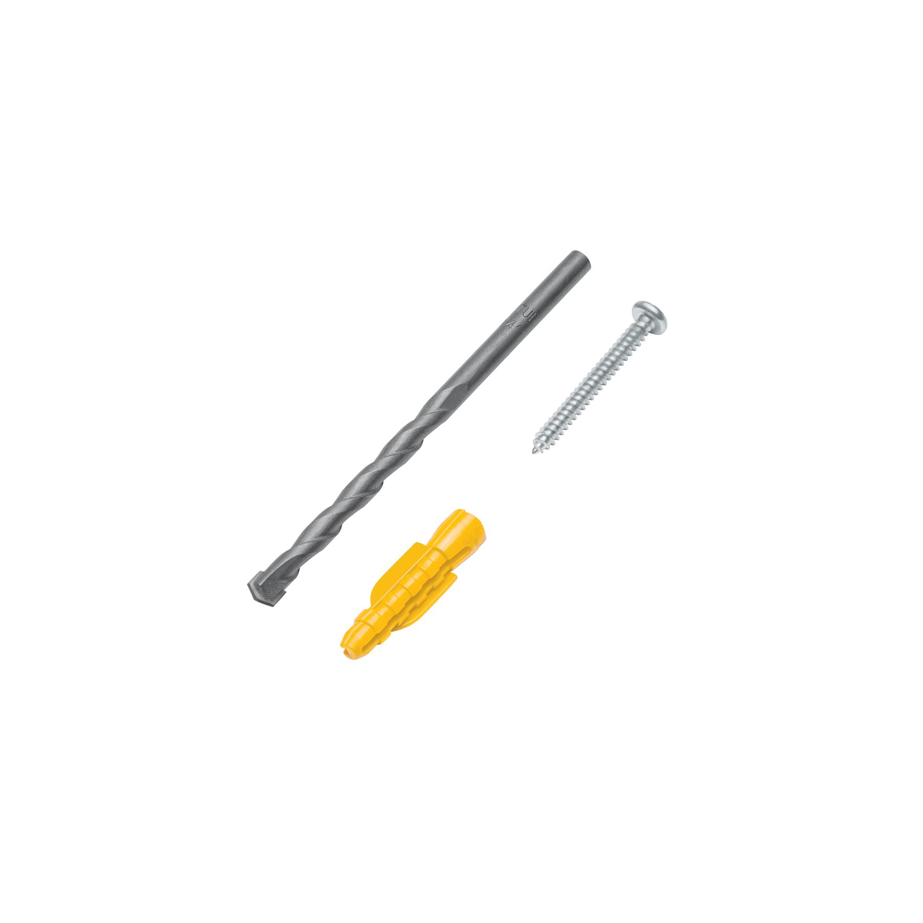 "KIT DE 20 TAQUETES 7/32"" CON TORNILLOS #8 Y 1 BROCA 1/4"", FIERO"