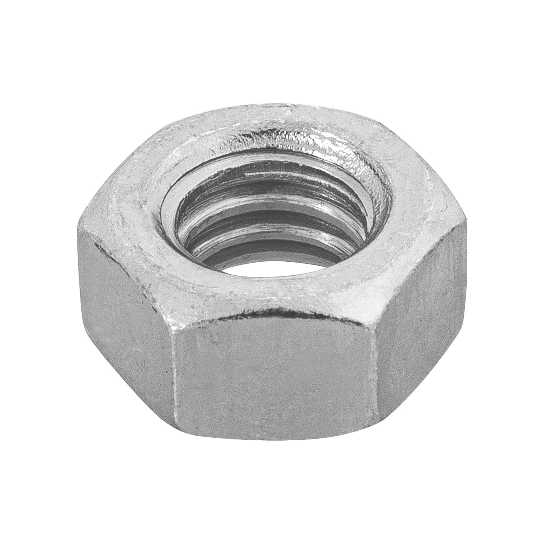 "BOLSA CON 150 TUERCAS 5/16"" HEXAGONALES DE ACERO GALVANIZADO"