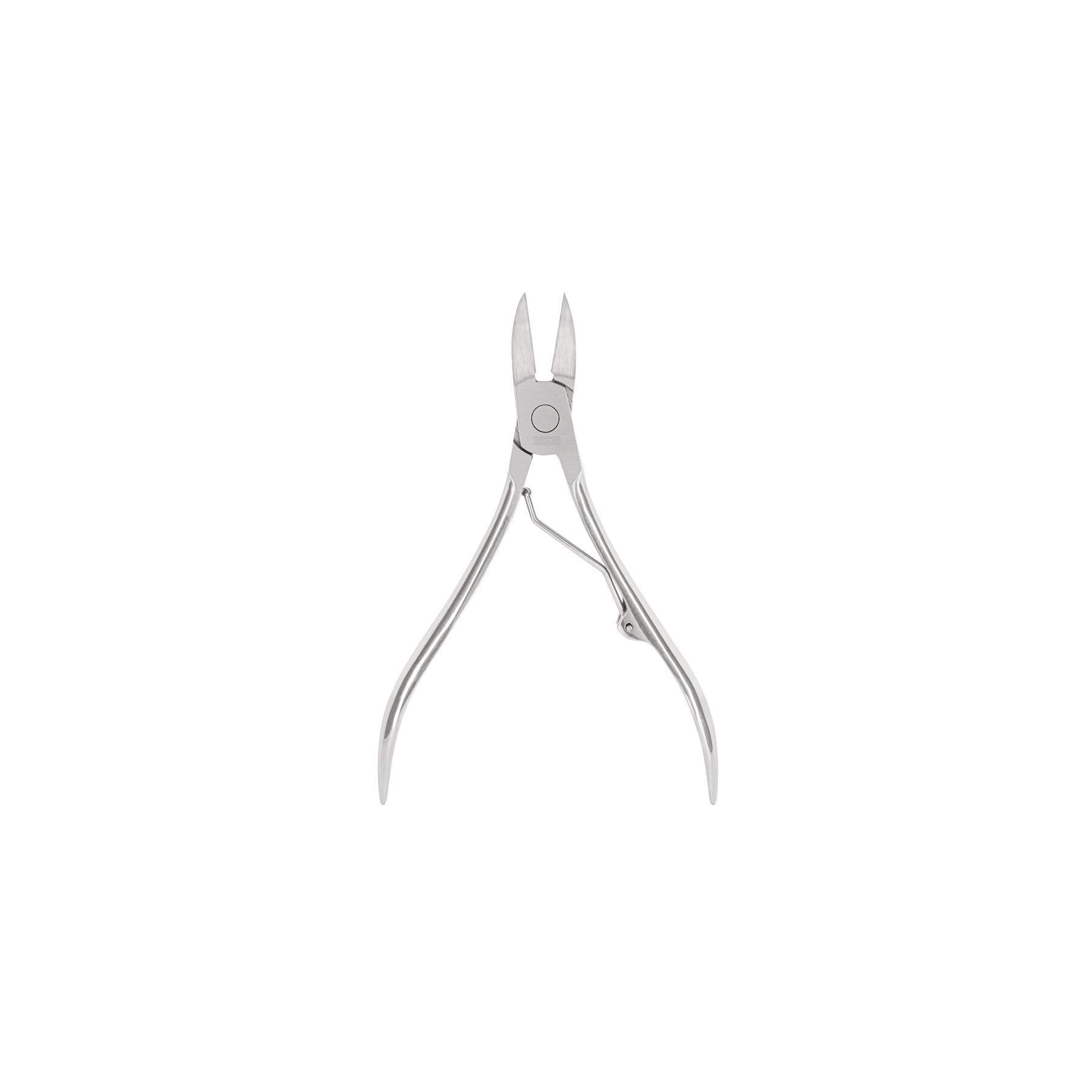 "ALICATE PARA PEDICURE 4-3/4"", CABEZA CURVA, EXTRAFINA,PRETUL"