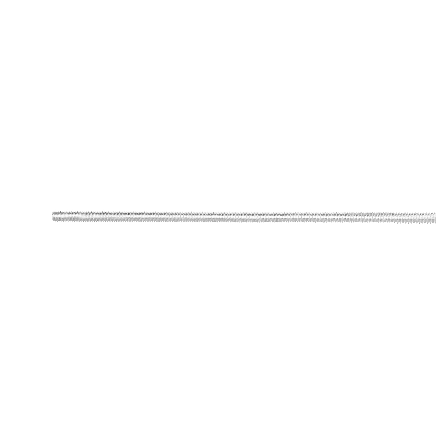 VARILLA ROSCADA DE 1 M X 3/16', FIERO