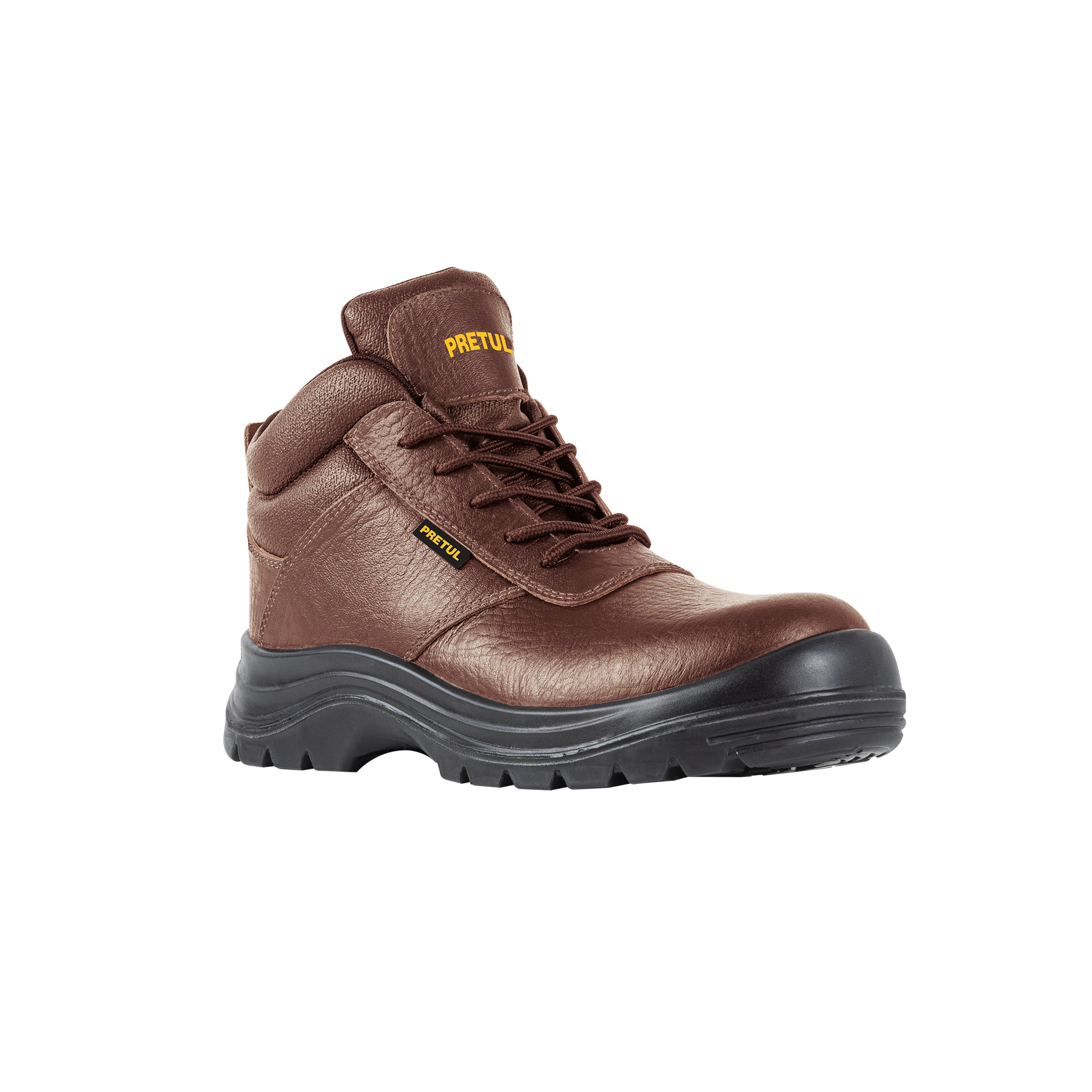BOTA DE SEGURIDAD CAFÉ, #30, CASQUILLO DE POLIAMIDA