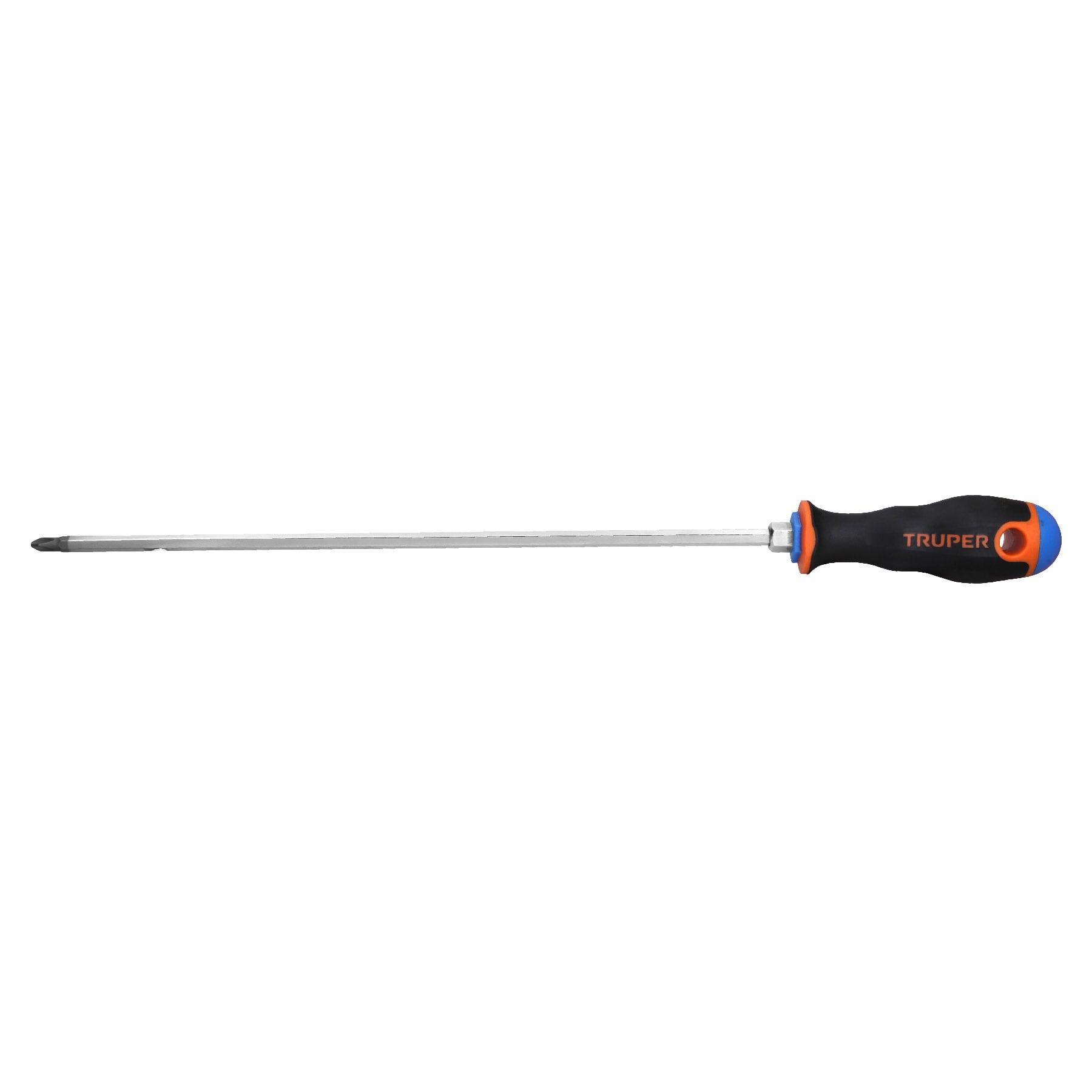 "DESARMADOR DE CRUZ 1/4"" X 12"" MANGO COMFORT GRIP, TRUPER"