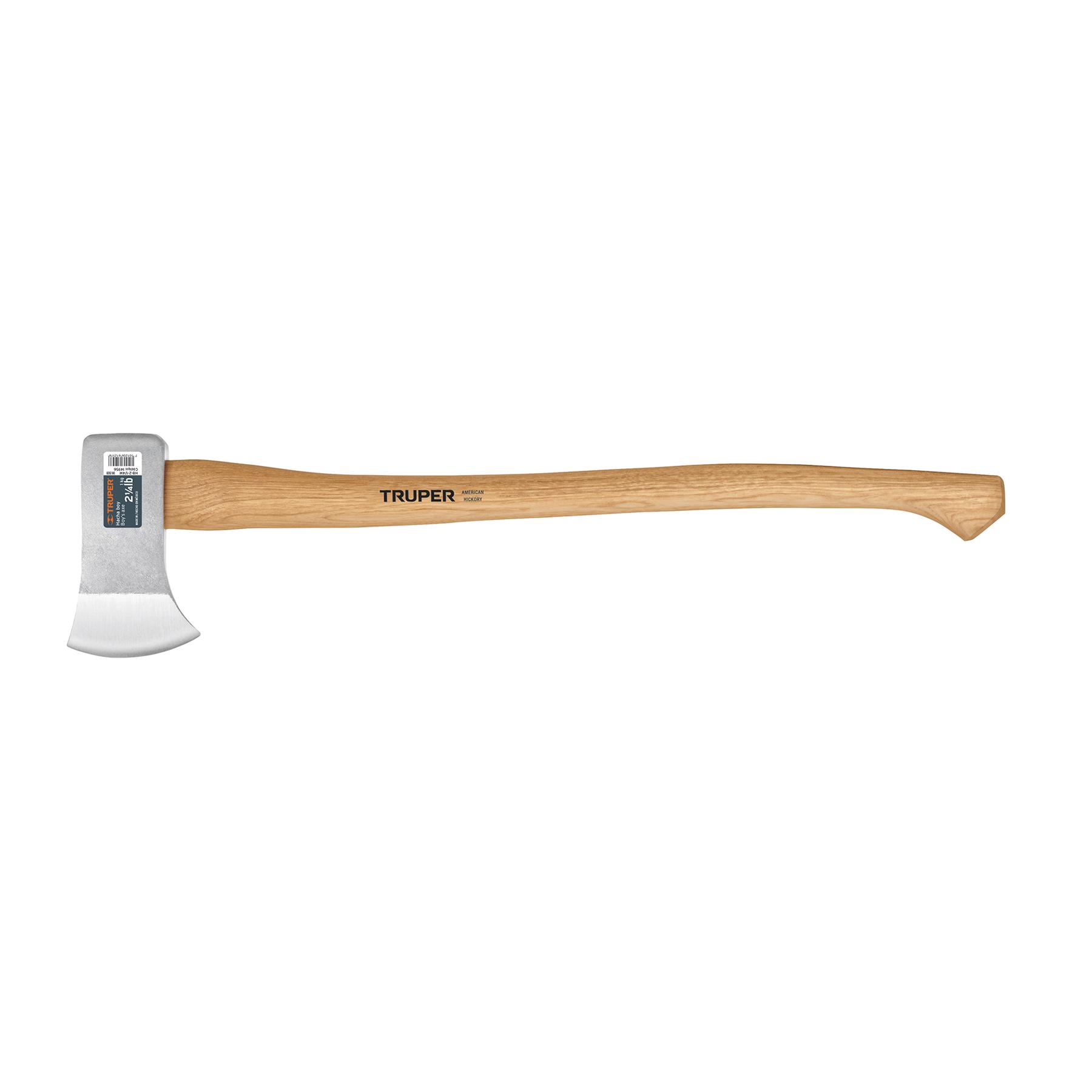 "HACHA BOY 2-1/4 LB, MANGO DE HICKORY 28"", TRUPER"