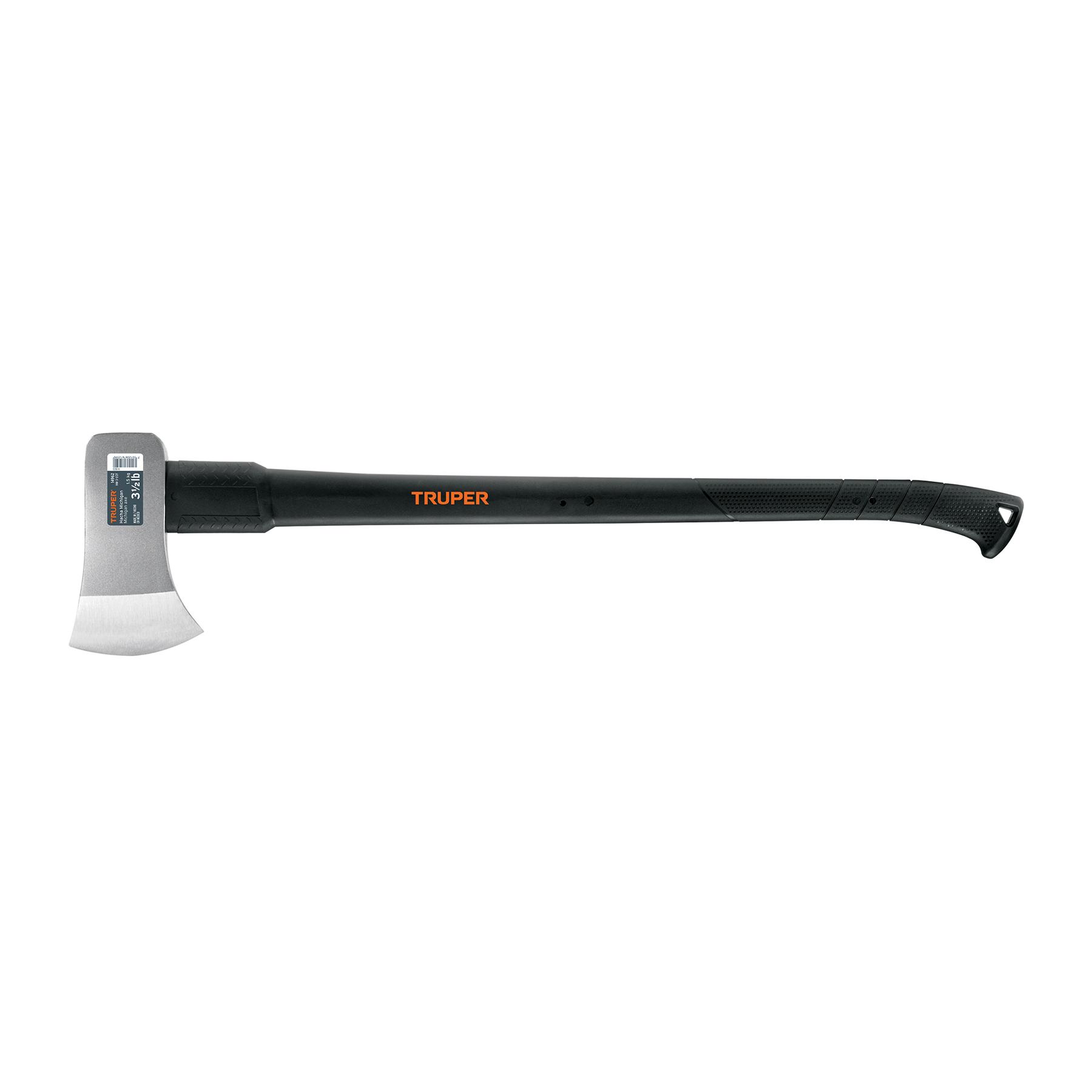 "HACHA MICHIGAN 3-1/2 LB, MANGO FIBRA DE VIDRIO 34"", TRUPER"